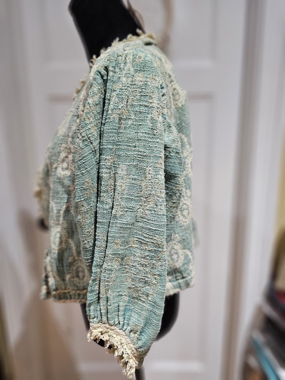 Magnolia Pearl "RAFA" Reversible Crop Jacket, NWT - Picture 2 of 11